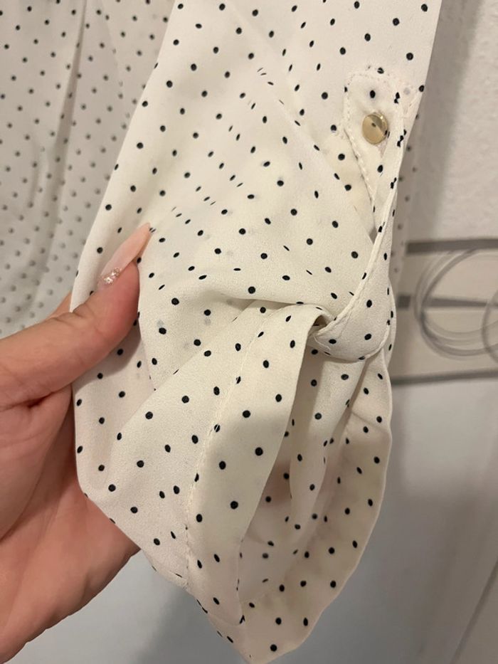 Blouse en voilage Zara - photo numéro 4