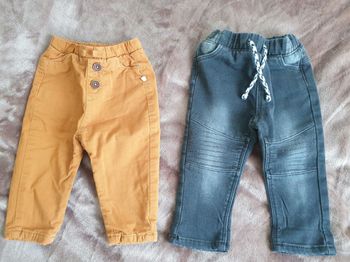 Lot pantalons TAO 9 mois