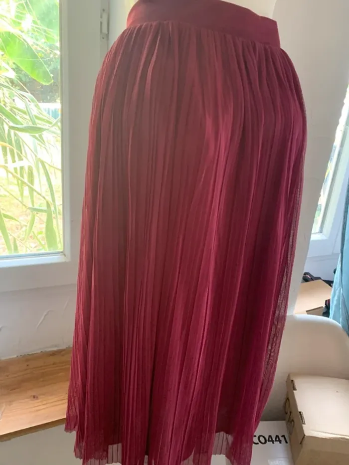 Jupe Terranova longue plissée taille M - photo numéro 5