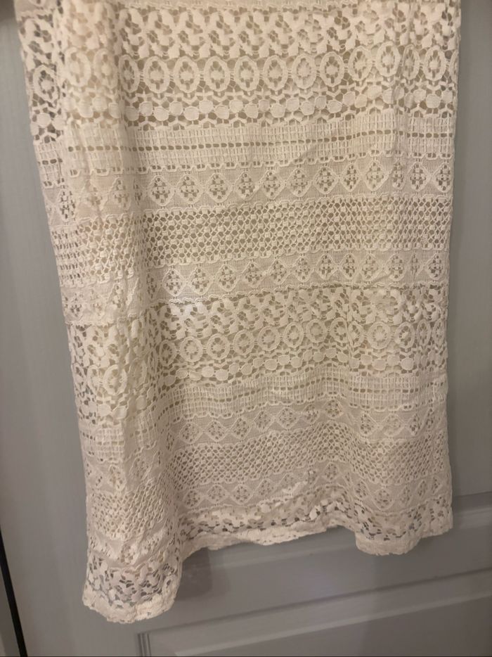 Robe en dentelle manches courtes h&m S - photo numéro 4