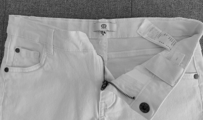 Short blanc la Redoute - photo numéro 2