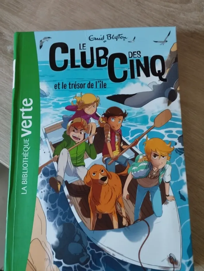 Collection de 11 livres le club des cinq
