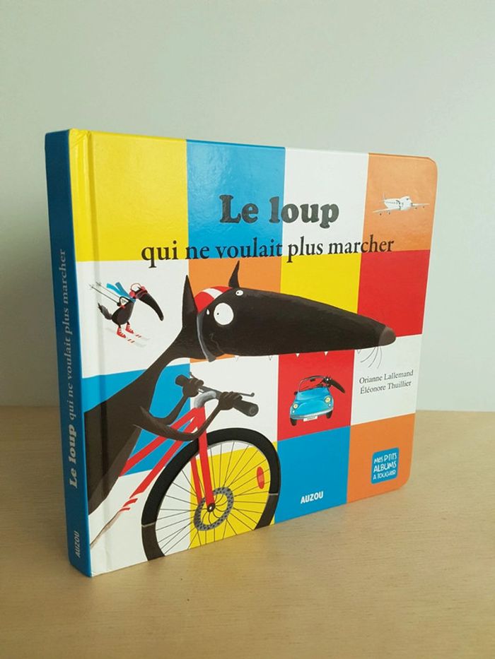 Livre à toucher le loup qui ne voulait plus marcher - photo numéro 13