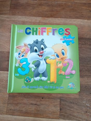 Livre puzzle les chiffres