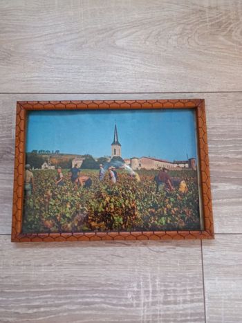 Cadre ancien bois taille 25 x 18