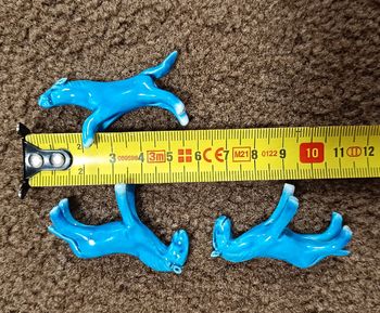 3 petits chevaux miniatures du bonheur