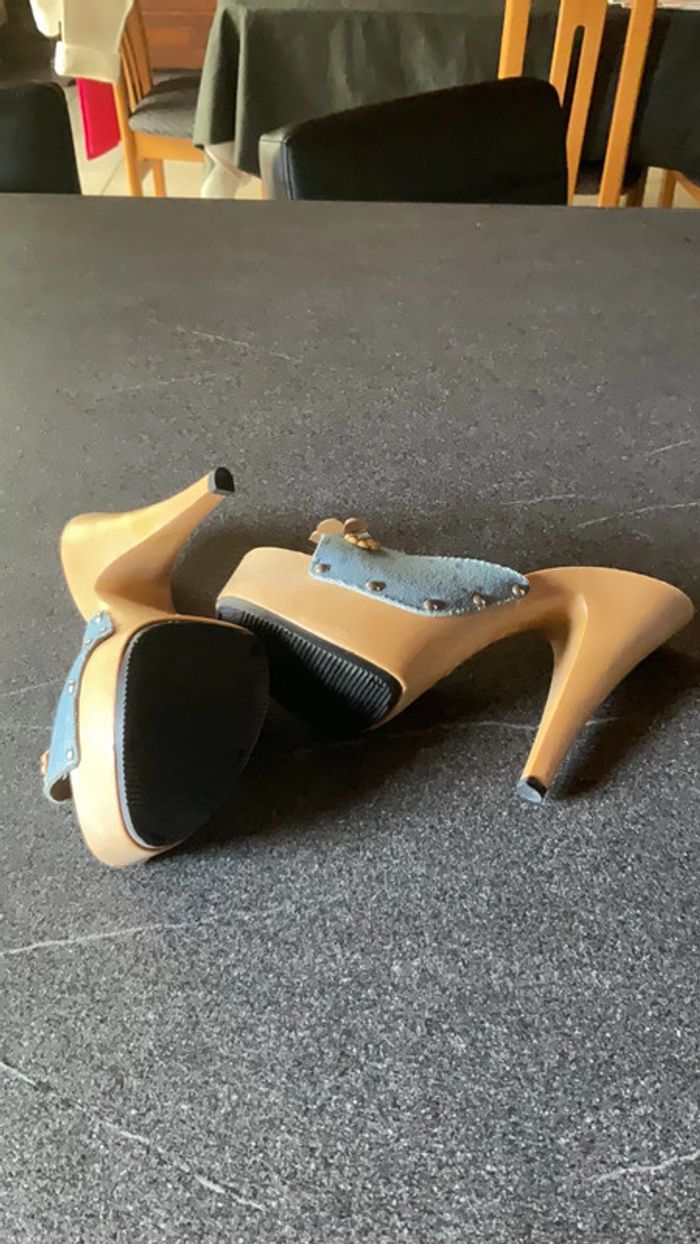Mules en jeans 37 (n°28) - photo numéro 2