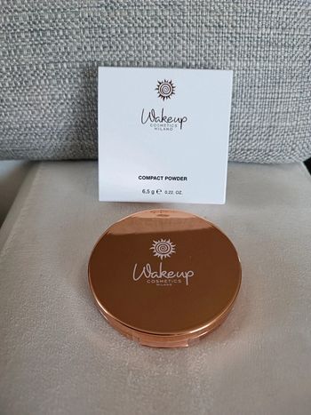 Poudrier miroir poudre compacte nude rose neuf !