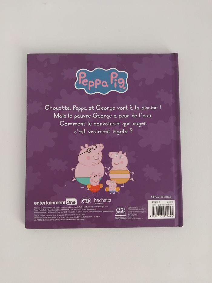 PEPPA PIG va à la Piscine Livre Jeunesse 📚 - photo numéro 3