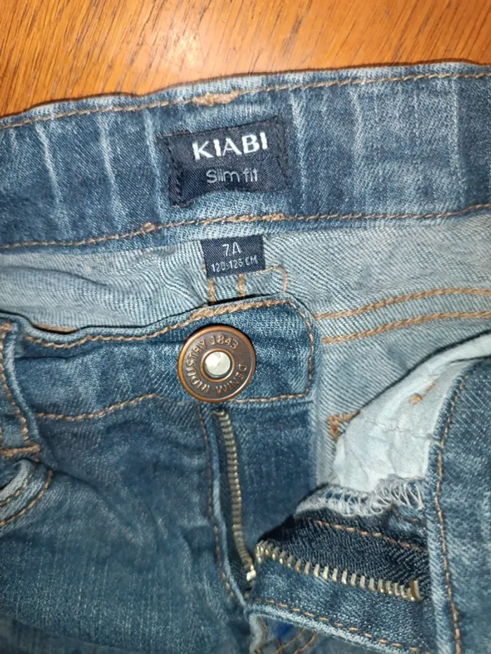 Bermuda jean coupé Kiabi 7A. - photo numéro 3