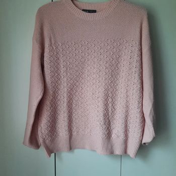 🌸 Pull rose texturé SHEIN - Taille L