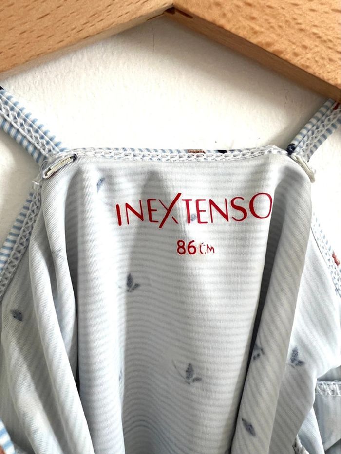 Maillot de bain à rayures bleues claires et cerises 🍒 - 24 Mois - photo numéro 4