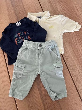 Ensemble Tapa à l’œil taille 3 mois
