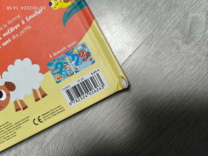 Livre de mes 2 ans toucher - photo numéro 2