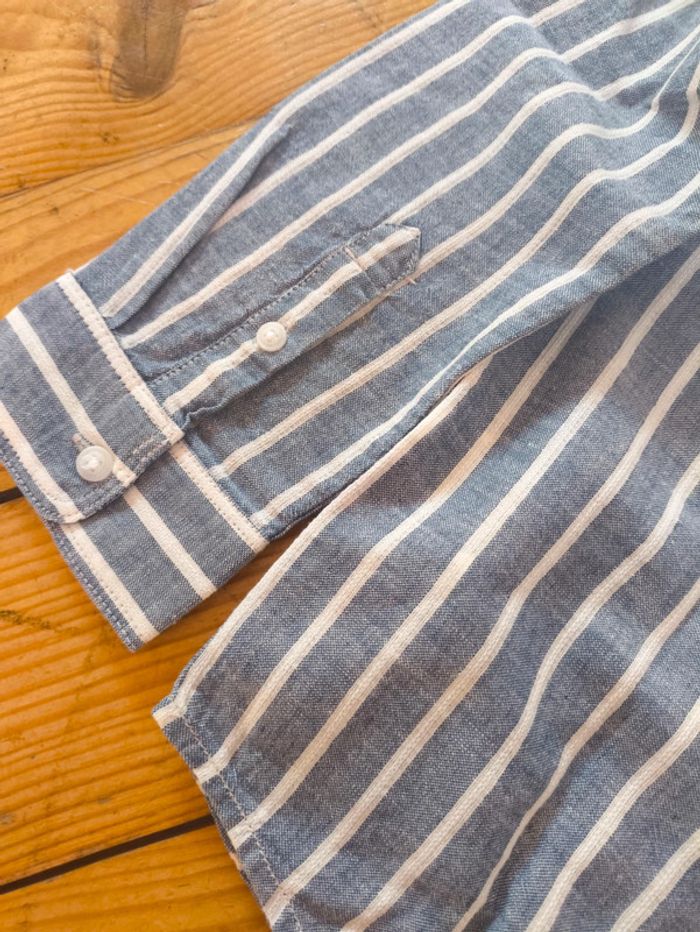Chemise a rayures 8 ans Zara - photo numéro 7