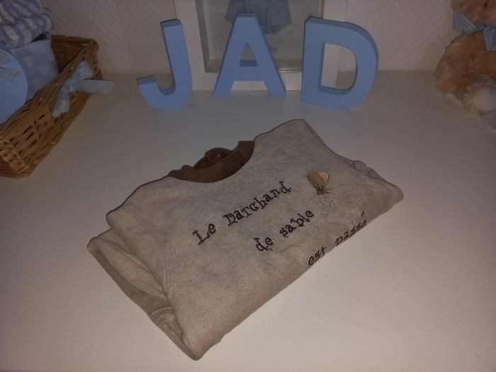 Pyjama / Dors bien / Grenouillère excellent état garçon taille 6 mois - photo numéro 2