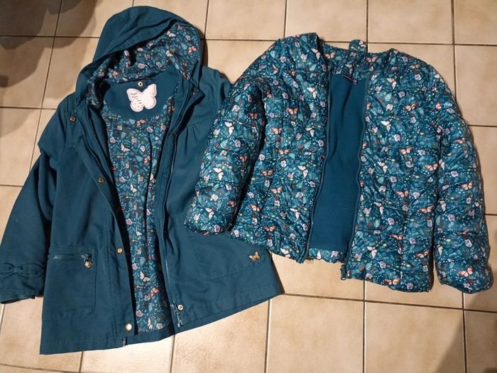 Veste 3 en 1 fille sergent major 10 ans - photo numéro 2