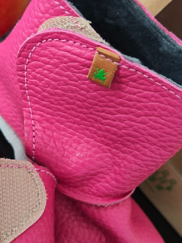 Chaussons en cuir tout doux et souple fille. Taille 22. Neuf. El naturalista - photo numéro 9