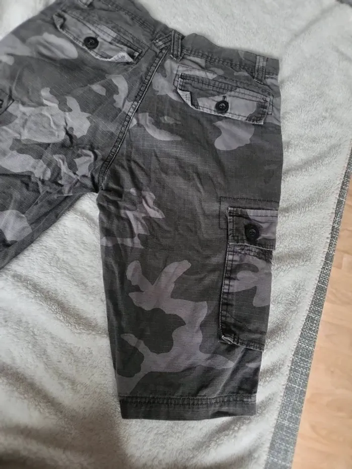 Bermuda taille 14 ans militaire - photo numéro 6