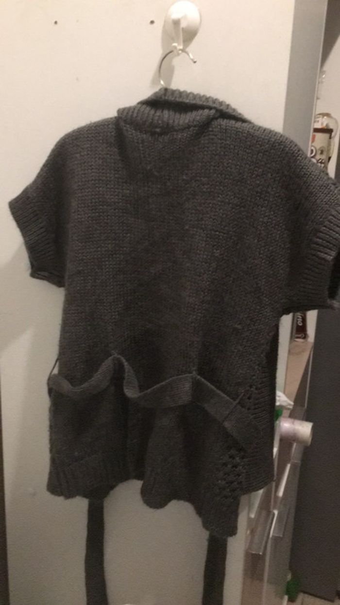 Gilet gris - photo numéro 3