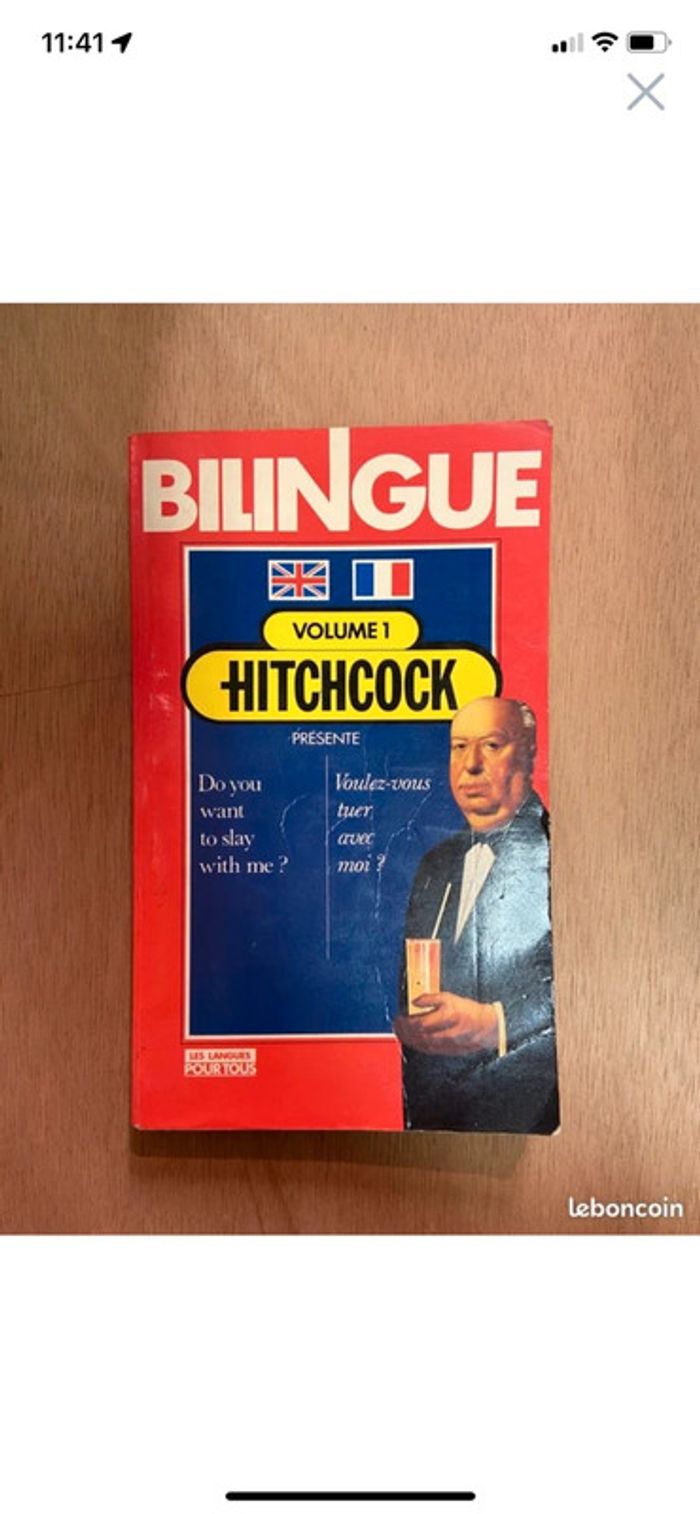 Bilingue volume 1 Hitchcock