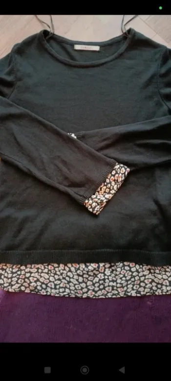 Pull chemisier Camaïeu