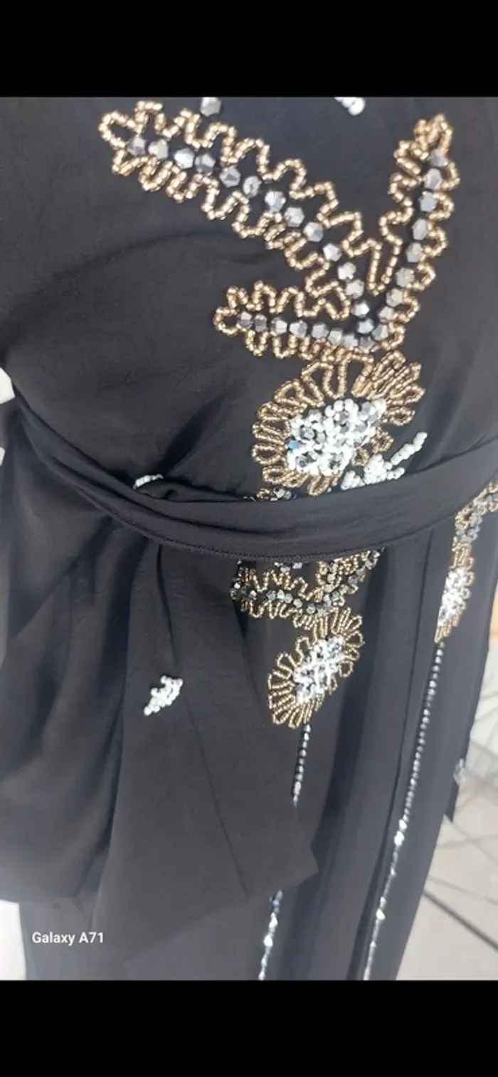 Ensemble kimono 4 pièces perlé neuf - photo numéro 5