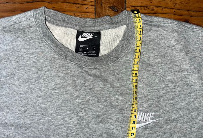 Sweat nike gris sans capuche homme Taille M parfait état - photo numéro 10