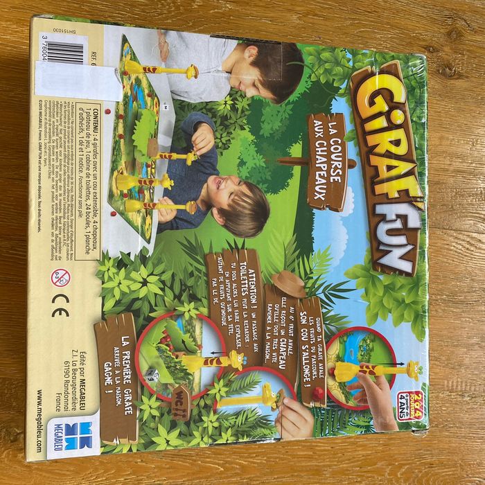 Jeu Giraf’fun de Megableu La course aux chapeaux a partir de 4 ans - photo numéro 2