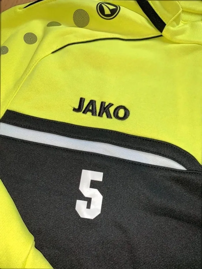 Pull à zip entrainement sport jako taille M - photo numéro 4