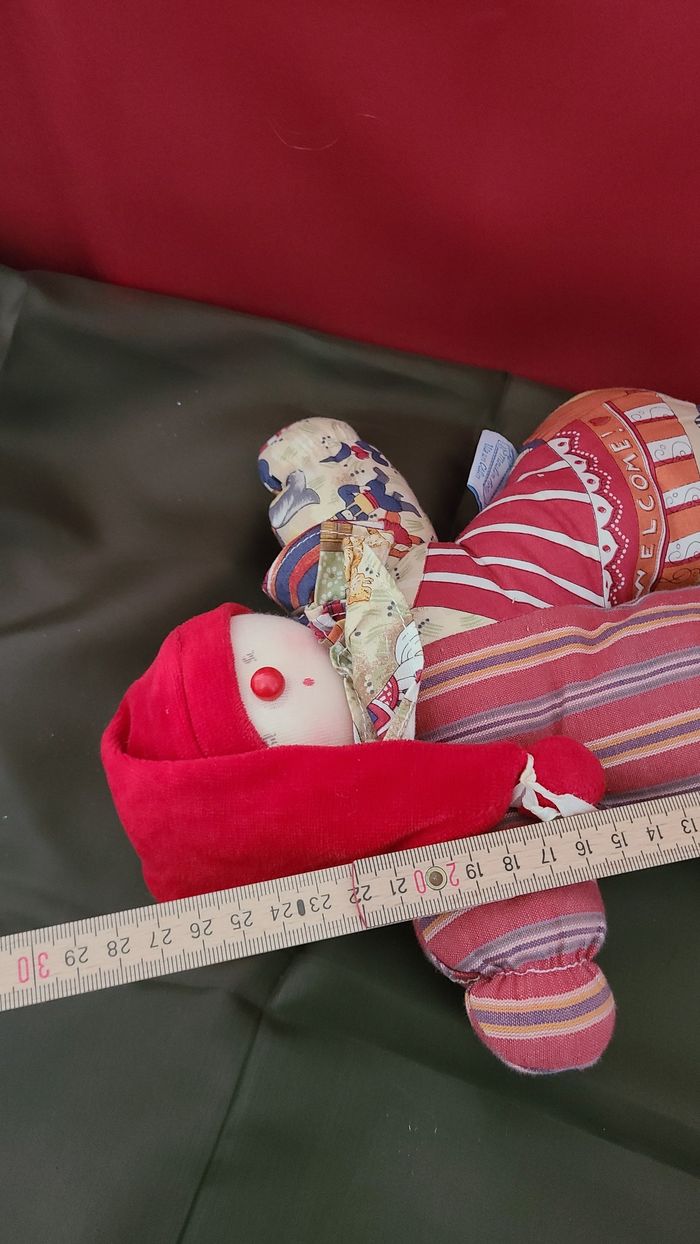 Doudou Clown Lutin Chiffon Vite un Calin Moulin Roty - photo numéro 6