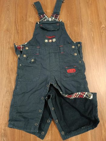 Salopette sergent major 9 mois