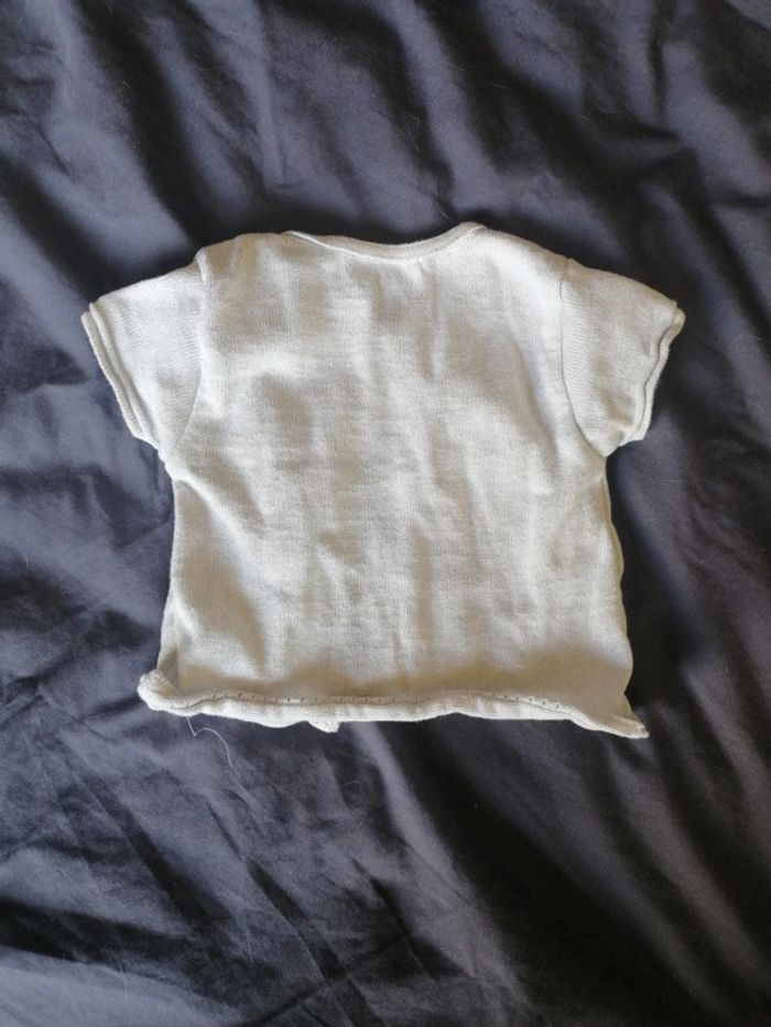 Gilet manches courtes kitchoun 9mois - photo numéro 3