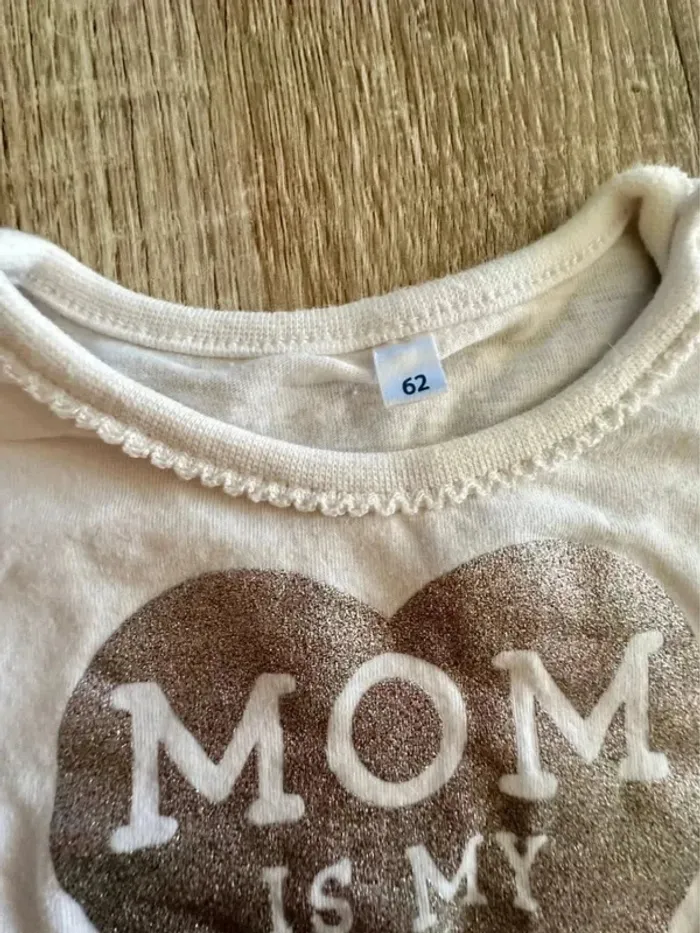 Robe fille blanche mom 3 mois - photo numéro 4