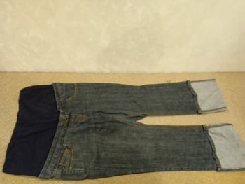 Pantacourt maternité jean