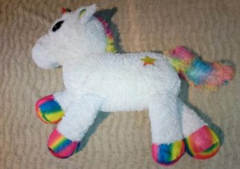 Grande peluche licorne