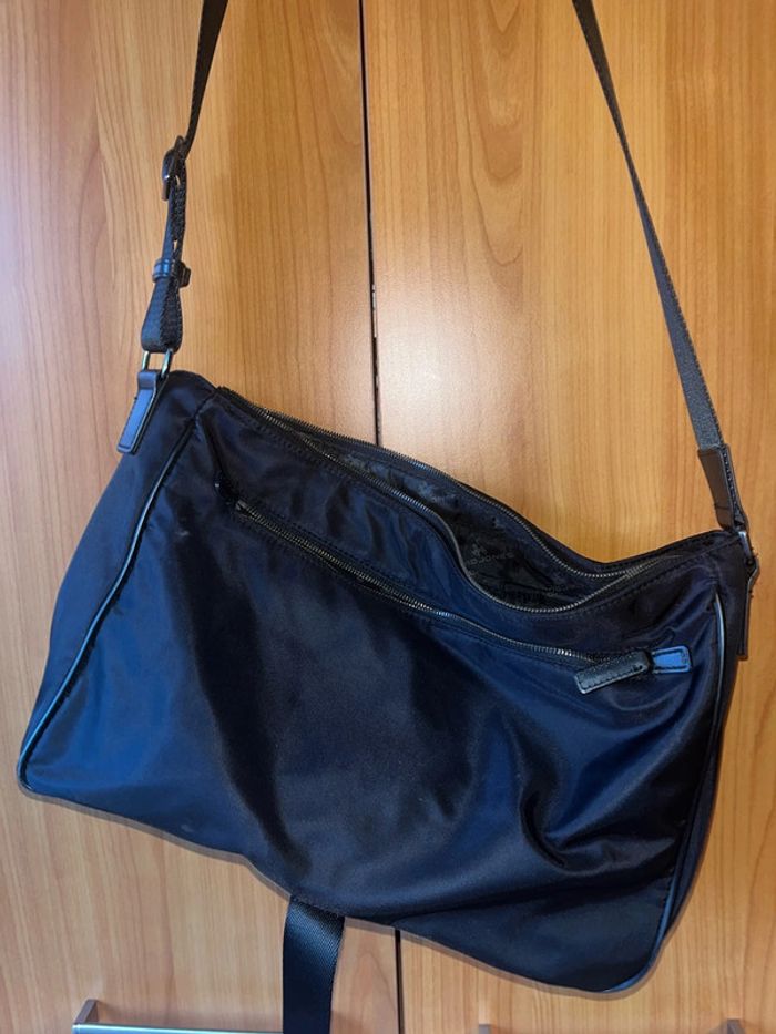 Sac en bandoulière noir David Jones - photo numéro 4
