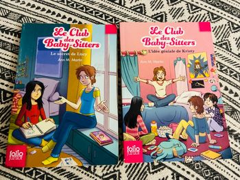 Lot livres le club des baby sitters