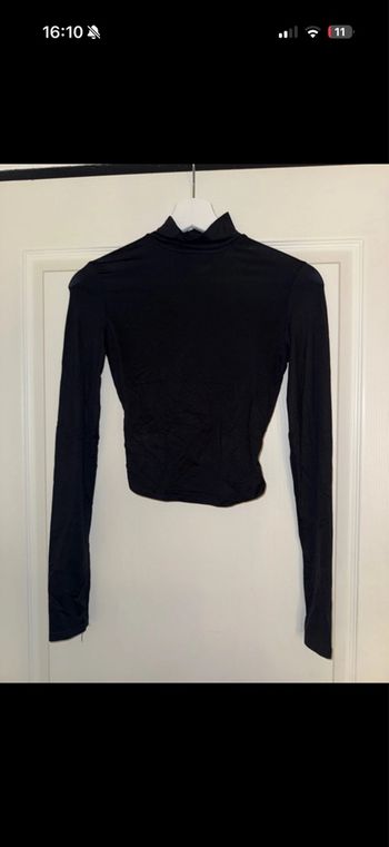 tee shirt manche longue dos nues 