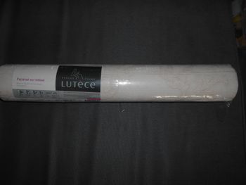 3 rouleaux de papier peint expansé sur intissé (Lutèce), neuf