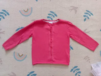 Gilet rose 5 ans tape à l'oeil tao