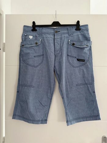 Bermuda short denim poches Kort Pantaloncini Pantalones destroy corto hombre uomo Szorty XXL