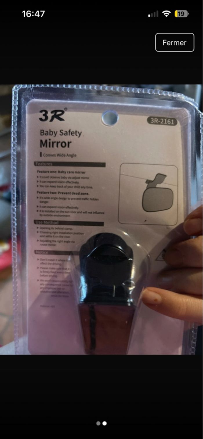 Miroir pour Voiture - photo numéro 2