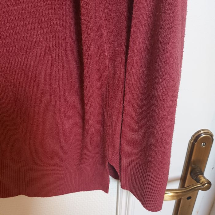 Pull fin femme encolure V - photo numéro 3
