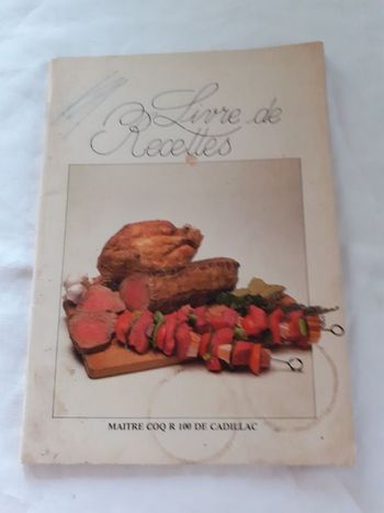 Livre de cuisine