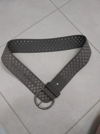 Grosse ceinture grise Esprit