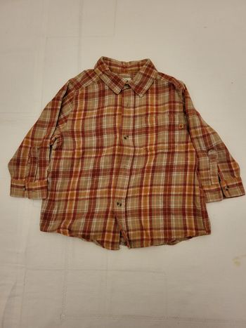 1 chemisier manche longue garçon 2 ans 