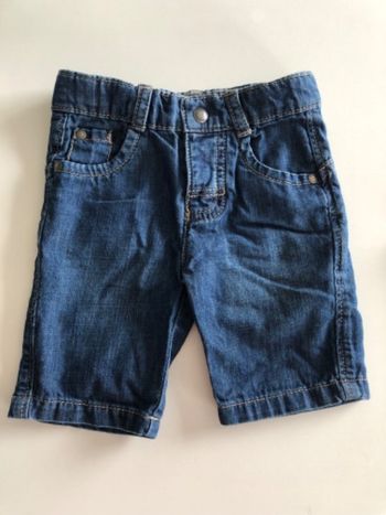 Short en jeans bébé 6M