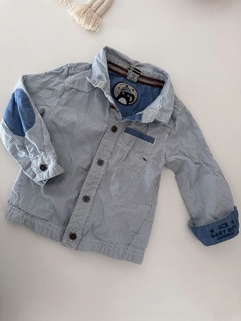 Chemise tao 18 rayures