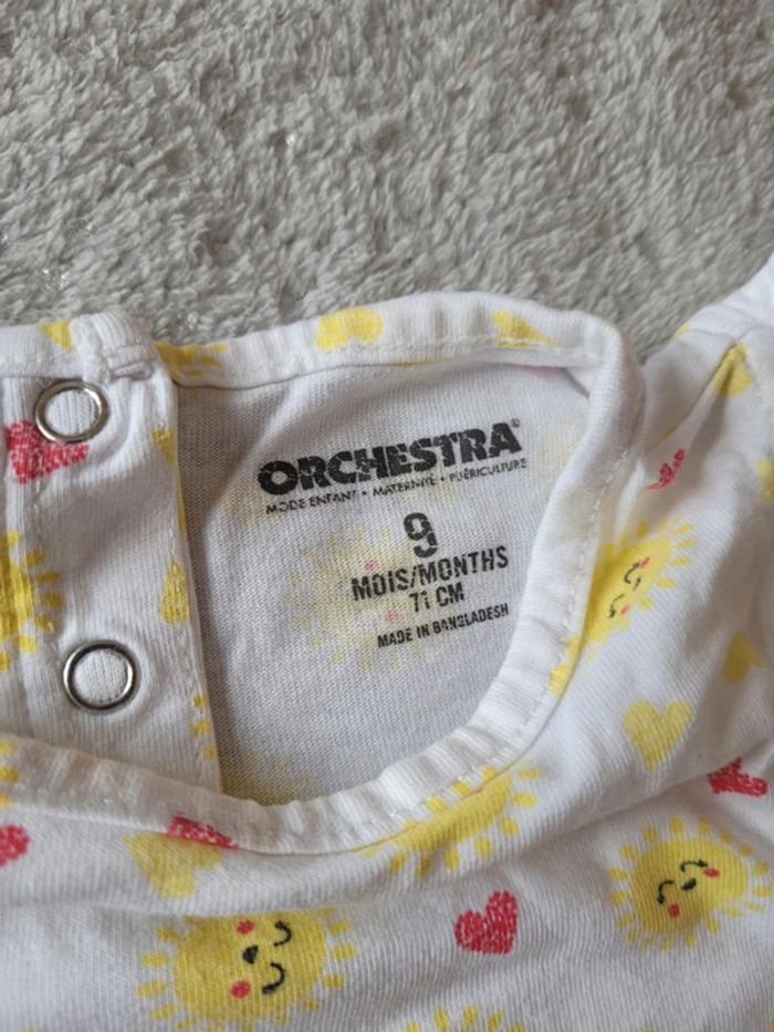 Tee-shirt 9 mois sans manche - photo numéro 4